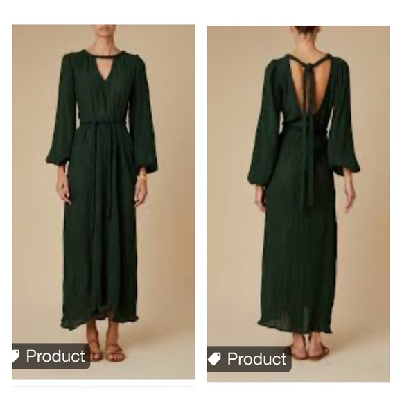 NWT Savannah Morrow Zuni dress in Caramel size S - Picture 7 of 13